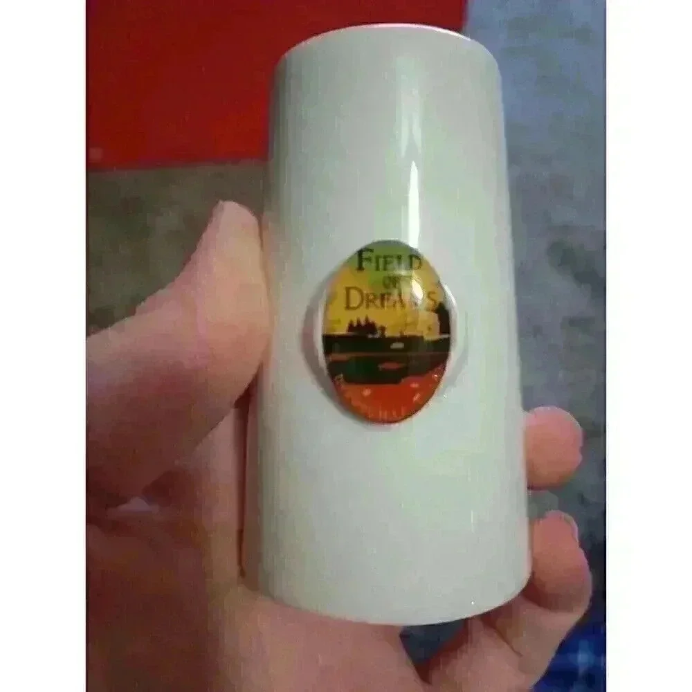Mid century, ceramic, salt/ pepper shakers, souvenir Dyersville Iowa Collectable